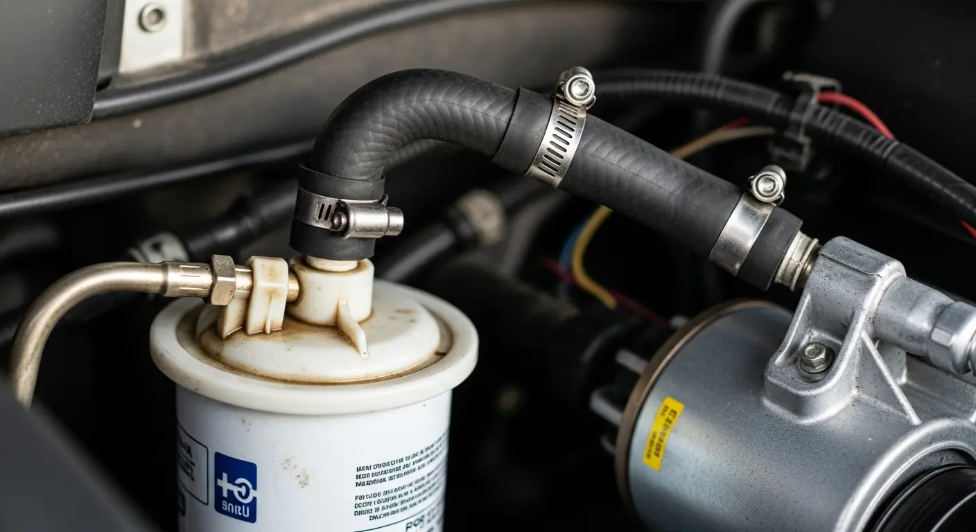 لوله برگشت سوخت از فیلتر به پمپ پراید وانت