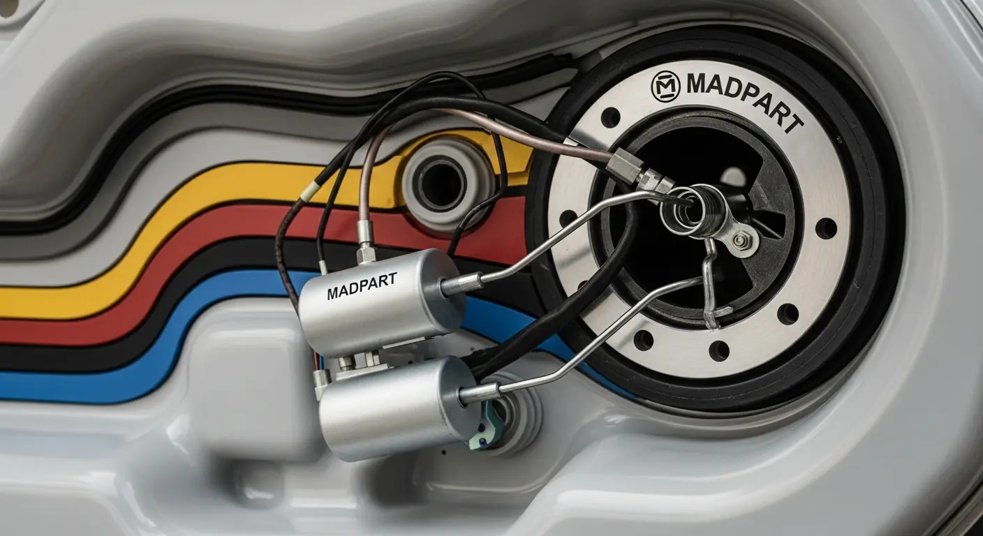 باک 405 شش لایه (سر بزرگ) صفر درجه دو فلوتر با رینگی مادپارت