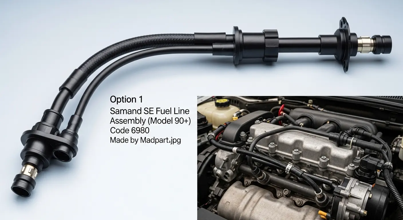 لوله رفت سوخت مادپارت کد 6980؛