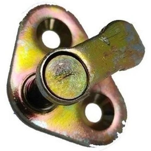 زبانه قفل درب روي ستون